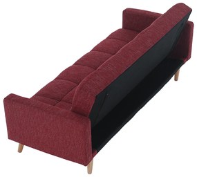 Canapea extensibilă, vişiniu, MAVERA