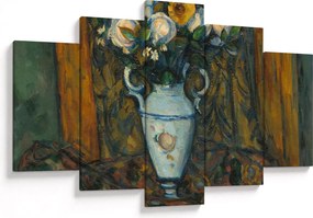 Tablou - Paul Cézanne, Vase of Flowers, reproducere (150x105 cm)