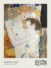 Reproducere Mother and Child (1905), Gustav Klimt