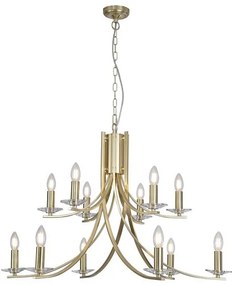 Candelabru stil elegant metal alama Ascona 12L