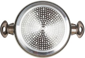 Oala cu capac si cu suparafata neaderenta PREMIUM Dark Brown, BANQUET volum 3,75 l