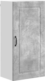 vidaXL Dulap de bucătărie Kalmar Gri din beton 50 x 31 x 100 cm