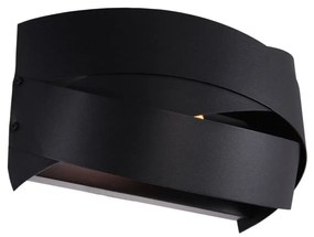 Aplica de perete design modern Tornado negru