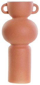 Vaza Ofelia din dolomita, portocaliu, 11.5x25.5 cm