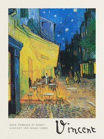 Artă imprimată Café Terrace at Night - Vincent van Gogh, (30 x 40 cm)