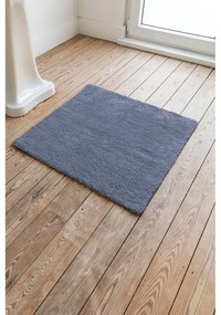 Covoraș din bumbac pentru baie Tiseco Home Studio Luca, 60 x 60 cm, albastru