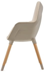 Scaun de masă pentru copii KINDERKRAFT 2v1 FINI2 fag/bej