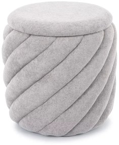 Taburet Pelaro gri deschis Tap.256