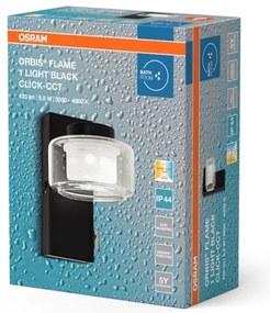 Osram - Aplică de perete pentru baie ORBIS FLAME LED/5,5W/230V IP44 neagră