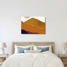 Tablou - Muntele de design Spacefrog N⁰1 (70x50 cm)