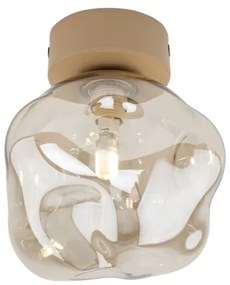 Plafonieră LAVA 1xG9/8W/230V bej/fumuriu bej