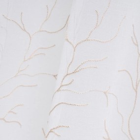 Perdea albă-bej 140x260 cm Coral – Casa Selección