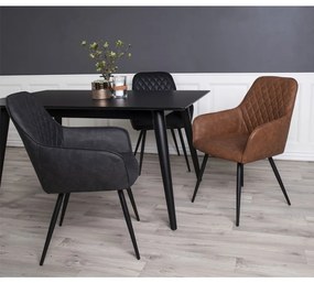 Harbo scaun de luat masa ecobleather maro