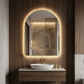 Oglindă LED 90x60cm TOP-1