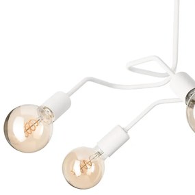 Lustră aplicată MATYLDA 5xE27/60W/230V alb