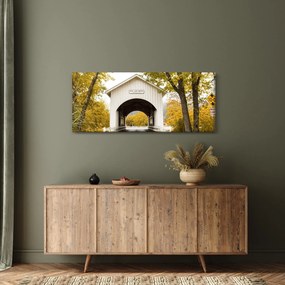 Tablou cu podul în Oregon (120x50 cm)
