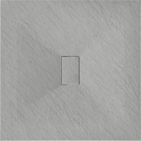 Mexen Hugo bază de duș pătrată SMC 100 x 100 cm, gri - 42611010