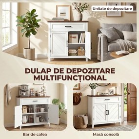 HOMCOM comodă mică dulap sertar compact | Aosom Romania