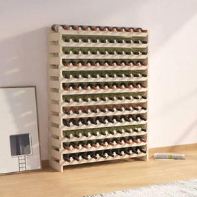 Suport de vinuri, 101x29x134 cm, lemn masiv de pin