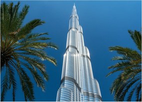 Tablou pe sticlă - Burj Khalifa (70x50 cm)
