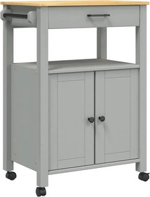 vidaXL Cărucior de bucătărie „MONZA”, 60x40x88,5 cm, lemn masiv de pin