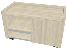 Comodă mobilă Verno 100 x 50 cm, dreapta, salcâm
