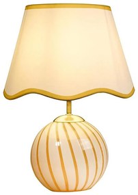 Searchlight EU99410YL - Lampă de masă CELINE 1xE14/60W/230V