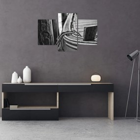 Tablou - O barcă legată (90x60 cm)