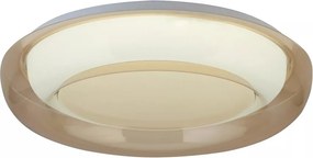 Plafoniera LED CCT, acrilic chihlimbar, diametru 40cm, Jude
