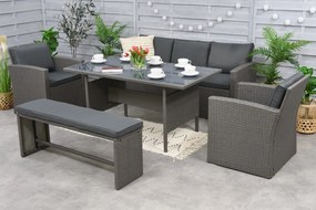 Mobilier de gradina Marseille Garden Point antracit