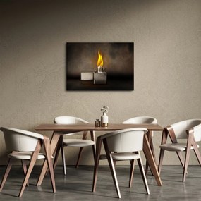 Tablou cu brichetă (70x50 cm)