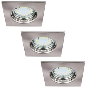Rabalux 1054 - SET 3x Corp de iluminat tavan fals LITE 3xGU10-LED/3W/230V
