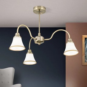 Candelabru stil clasic cu 3 brate Maja DLU 1700/3 Patina OR