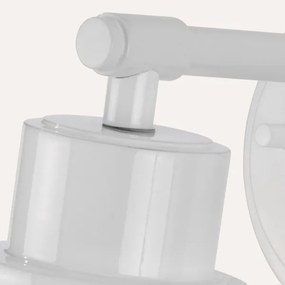 Aplică pentru baie 1xE27/60W/230V IP44 albă Elstead BATH-MORVAH1-W