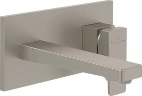 Baterie lavoar incastrata Villeroy&Boch Architectura Square nichel periat fara corp ingropat
