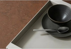 Farfurie maro închis pentru desert din ceramică ø 21 cm Kumi – Blomus