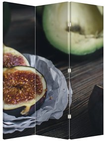 Paravan - fistic și avocado (126x170 cm)