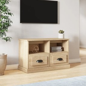 Comoda TV, stejar sonoma, 80x35x50 cm, lemn prelucrat