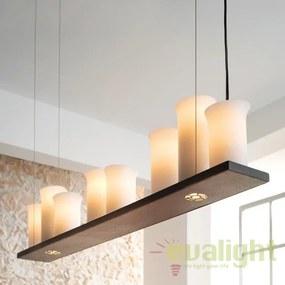 Lustra din fier forjat cu 8 surse de lumina, HL 2509