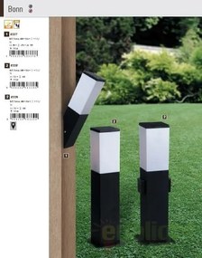 Stalp exterior cu priza, H-50cm, IP44, Bonn 8339 RX