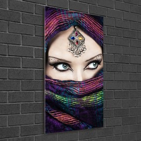 Tablou din Sticlă femeie indiană