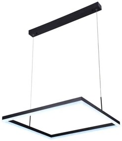 Lustră LED dimabilă pe cablu LED/55W/230V 3000-6500K + telecomandă