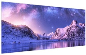 Tablou - Peisaj arctic (120x50 cm)