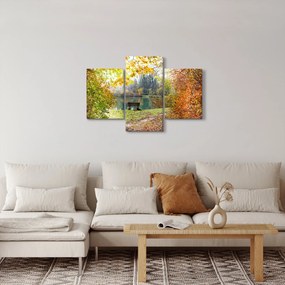 Tablou cu pescărie (90x60 cm)