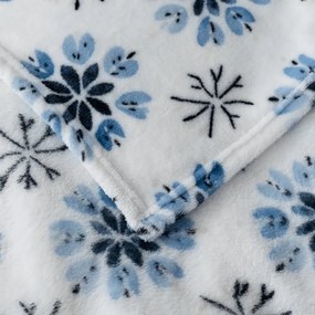 Patura cocolino ICY FLAKES, alba Dimensiune: 200 x 220 cm