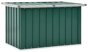 vidaXL Ladă de grădină verde 109x67x65 cm