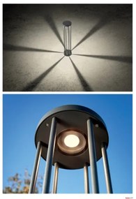 Redo 90578 - Lampă LED de exterior KALEN, 8 W, 230 V, 3000 K, 50 cm, IP65, antracit