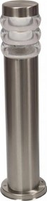 Lampă de exterior LULA 1xE27/60W/230V 45 cm IP44 crom mat