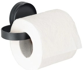 Suport pentru hârtia de toaletă Wenko Static-Loc® Pavia, negru
