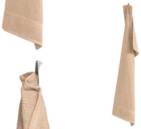 Prosop CLARYSSE ELEGANCE 60x110 cm nisipiu, 100% bumbac